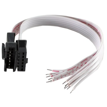 Разъем герметичный с проводом на 6 контактов, комплект (M + F)